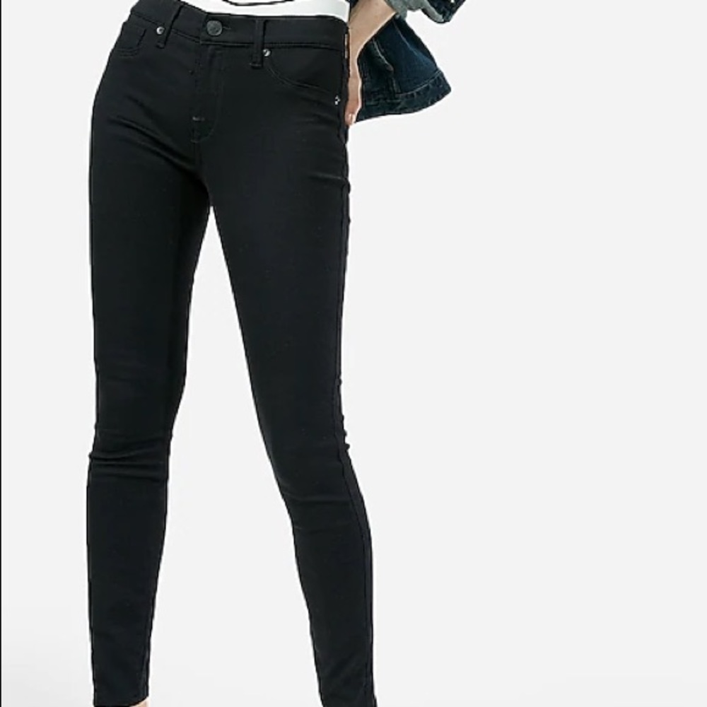 Express Mid Rise Jean Legging